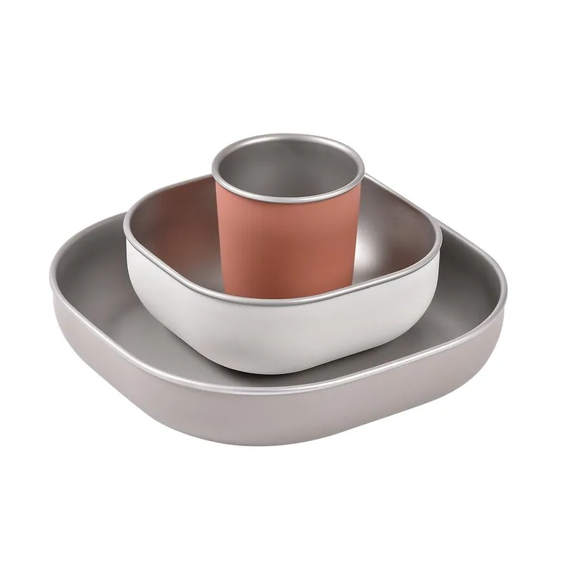 Coffret repas inox micro-ondable Terracotta - Liste de naissance d'Hélène Pollart et Simon Sabbatini