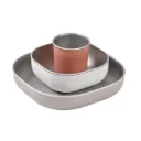 Coffret repas inox micro-ondable Terracotta - Liste