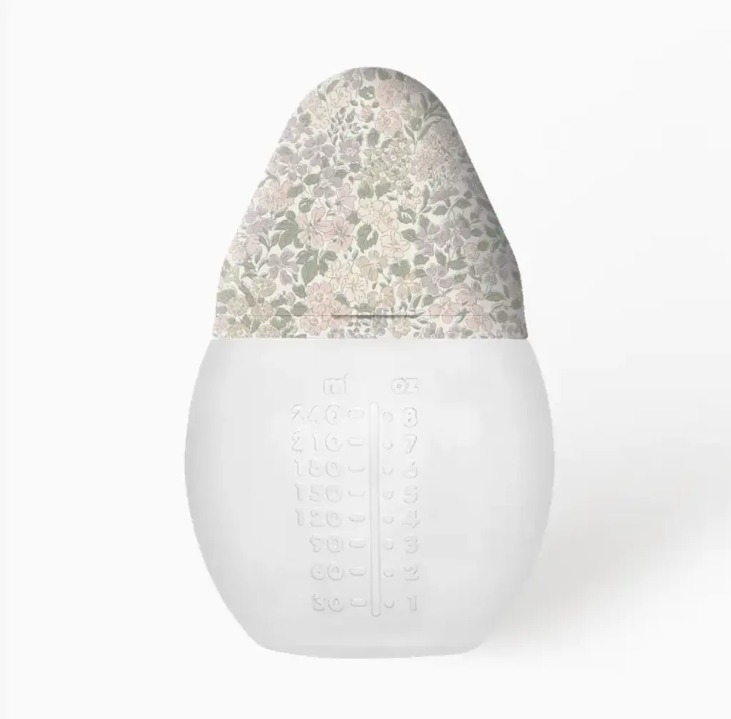 Biberon Anti-colique En Silicone BibRond 240ml Collection Liberty Johanna Louise Sand - Elhée