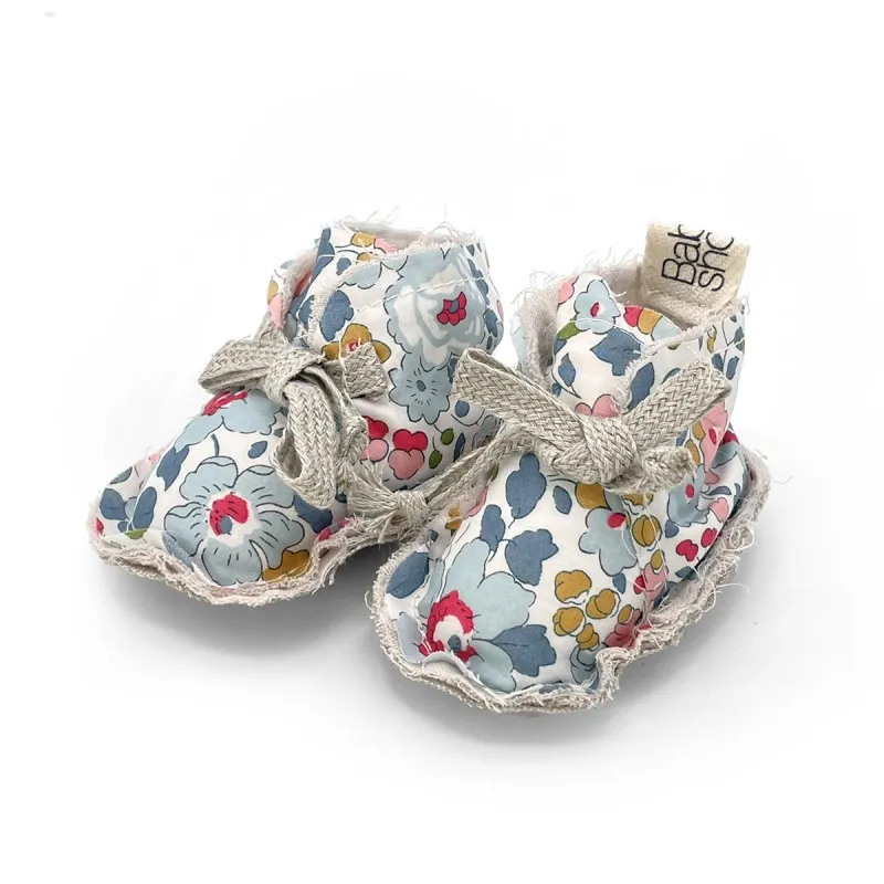 Fleece Booties Liberty Betsy - Babyshower