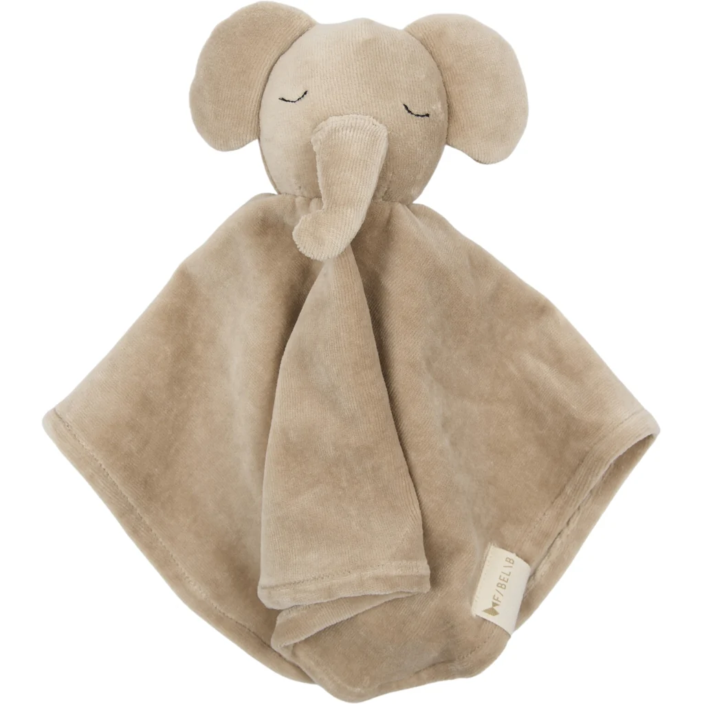 Knuffel Cuddler Elephant Oxford Tan - Fabelab