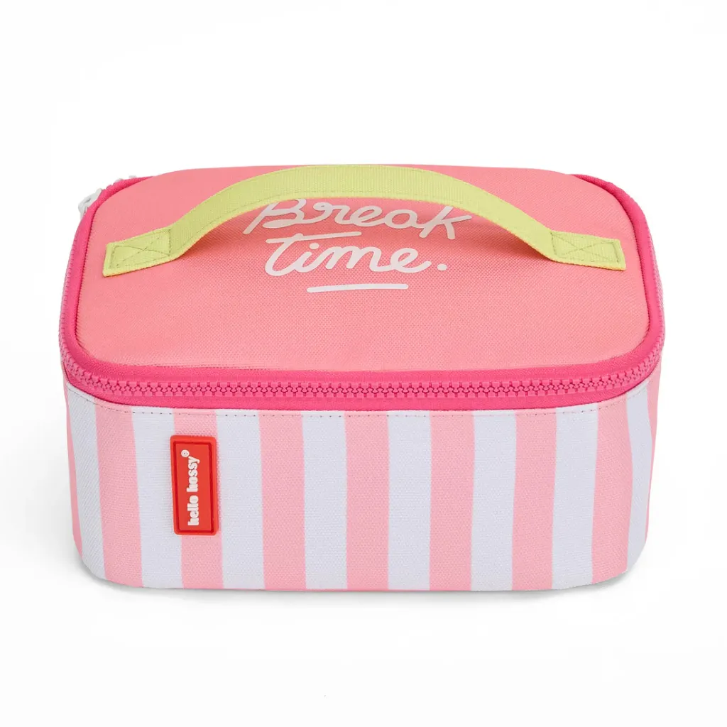 Lunch Bag Pink Stripes - Hello Hossy