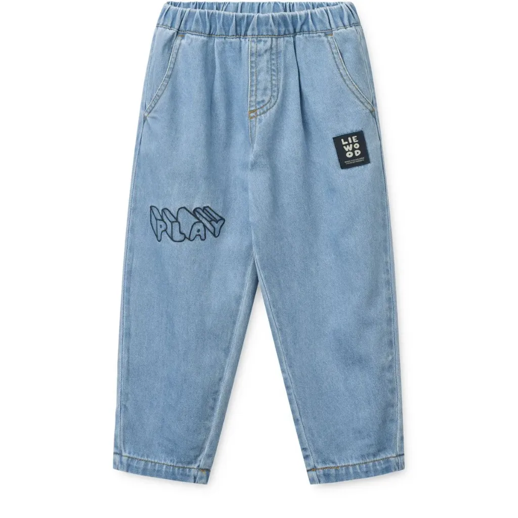 Jeans Borris Light Denim Pants Play - Liewood (4 ans)
