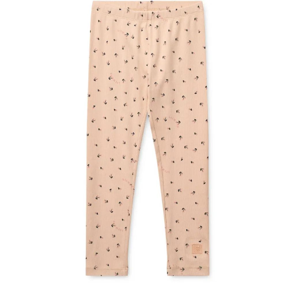 Legging Marien Mini Cherry heart Rosey - Liewood (7-8 ans)