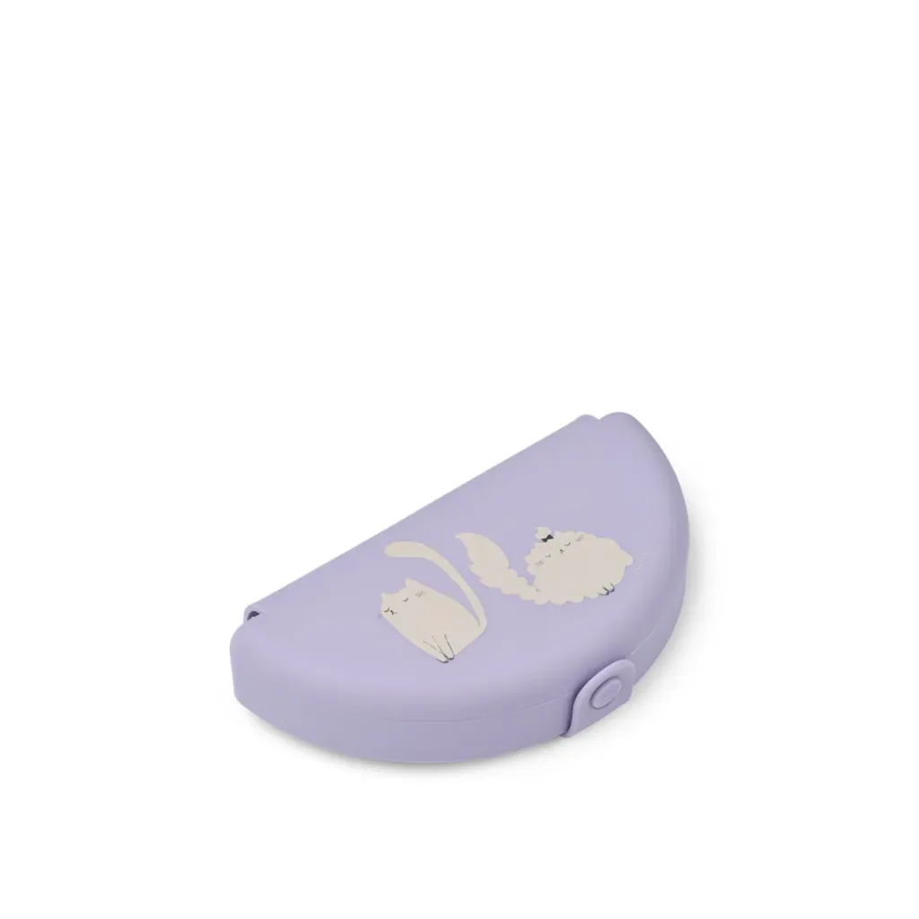 Snackdoosje Driss Cat Warm lilac - Liewood