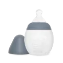 Biberon Anti-colique En Silicone BibRond 240ml Blue Grey - Elhée