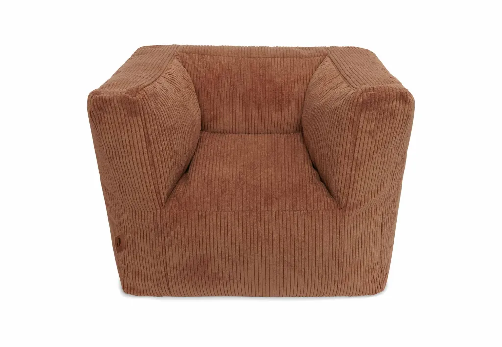 [LISTENAISSANCEHELENEETSIMON46] Fauteuil Pouf Enfant Corduroy Caramel - Liste de naissance d'Hélène Pollart et Simon Sabbatini