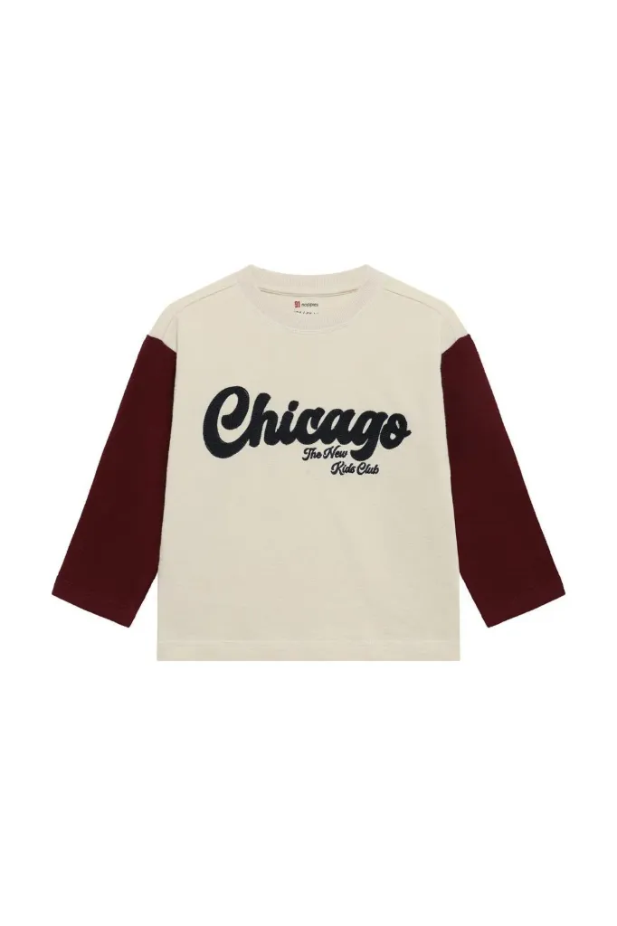 T-shirt ML Bone White relaxed fit - Noppies