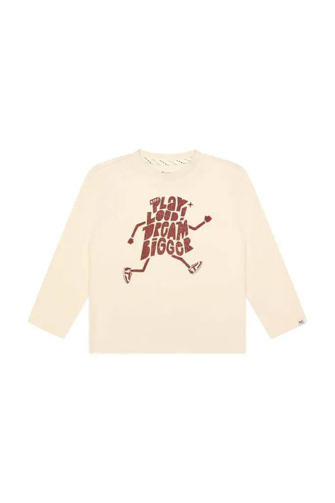 Long-Sleeve T-shirt Bone White regular fit - Noppies (4 years)