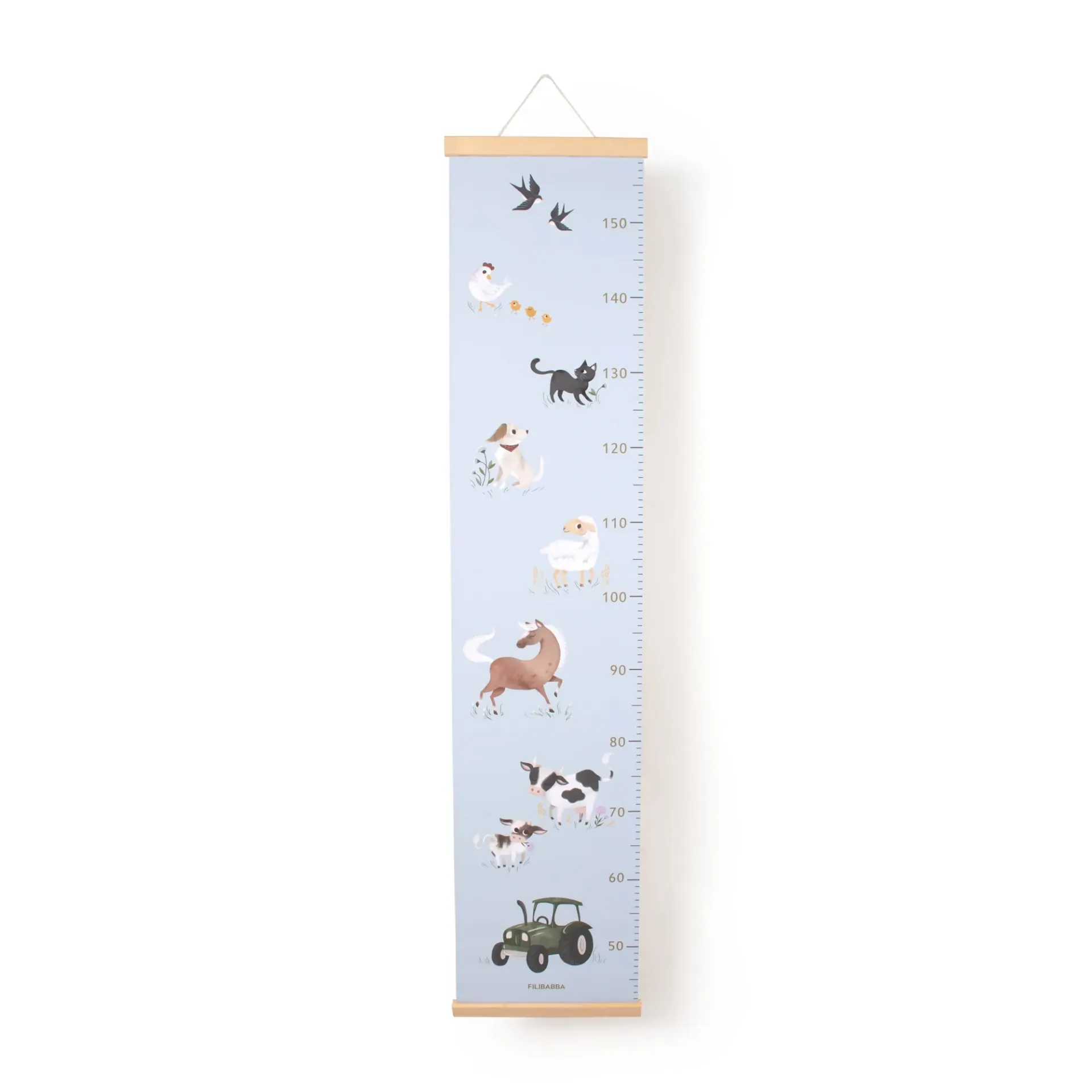Farm Animals Growth Chart - Filibabba