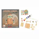 Robot en bois à peindre - Liste de cadeaux d'anniversaire de Maël