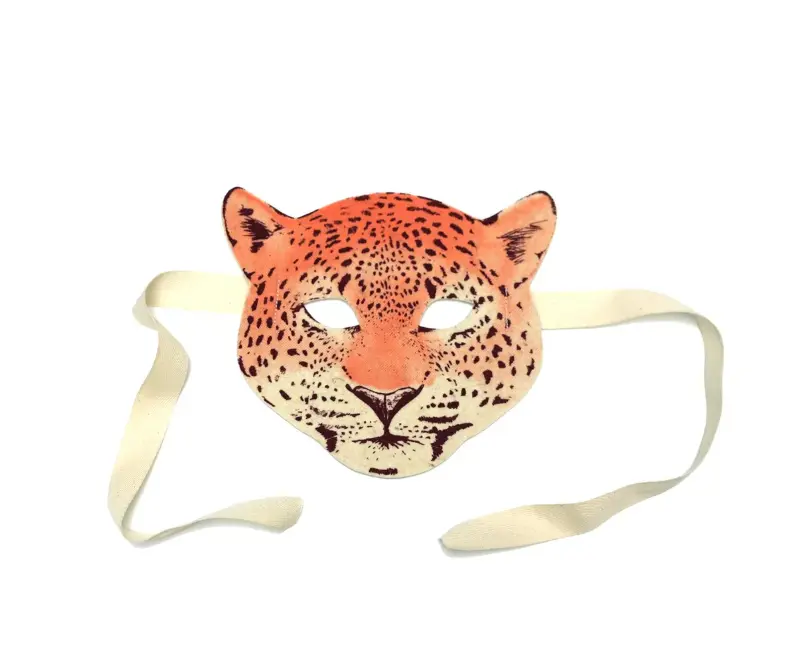 Viltmasker Luipaard - Verjaardagslijst van Maël
