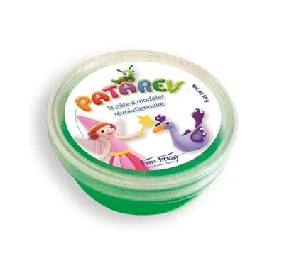[LISTEANNIVERSAIREMAEL09] Modelling Dough Patarêv Single-Colour Pot Green - Birthday list of Maël