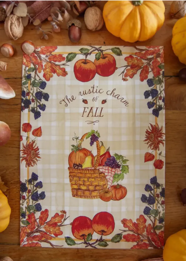 Pochon Automne Cosy - Caro from Woodland
