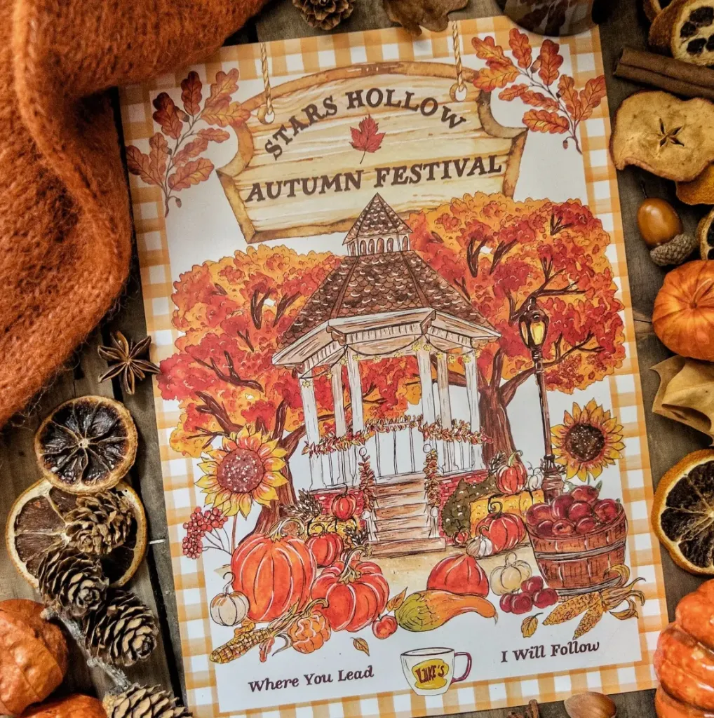 Poster A4 Festival d'Automne - Caro from Woodland