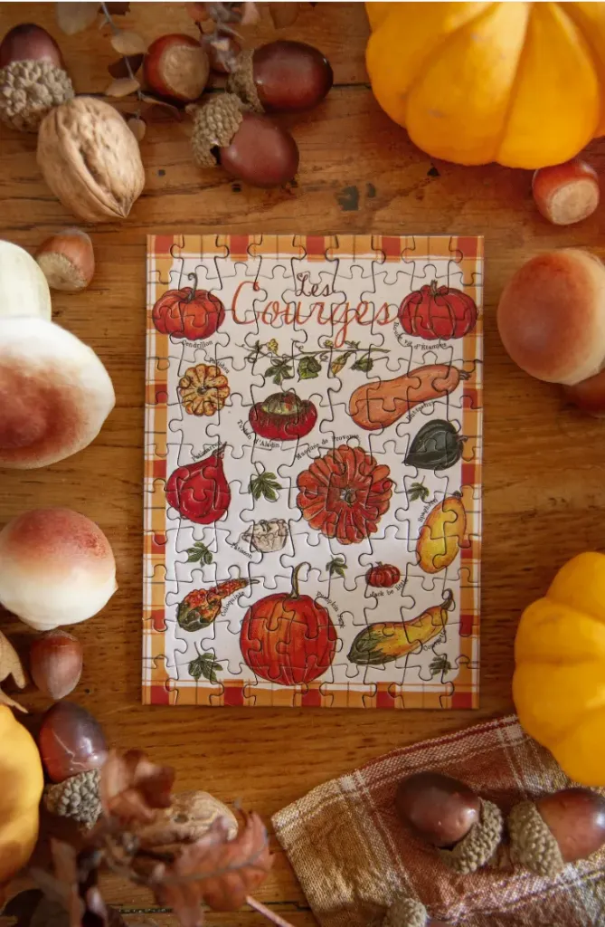 Mini Puzzle Les Courges - Caro from Woodland