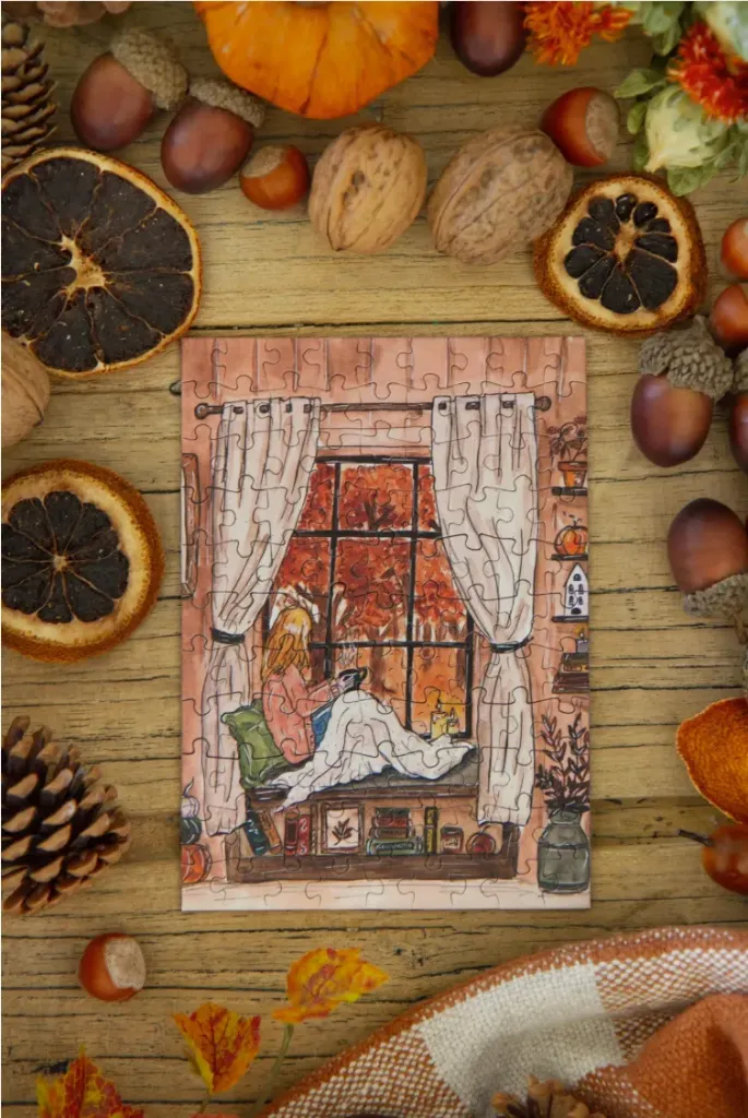 Mini Puzzle Moment Cosy - Caro from Woodland