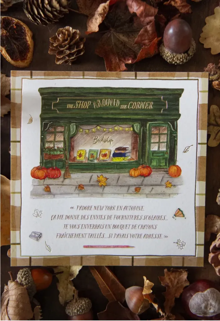 Kaart The Shop Around The Corner - Caro from Woodland
