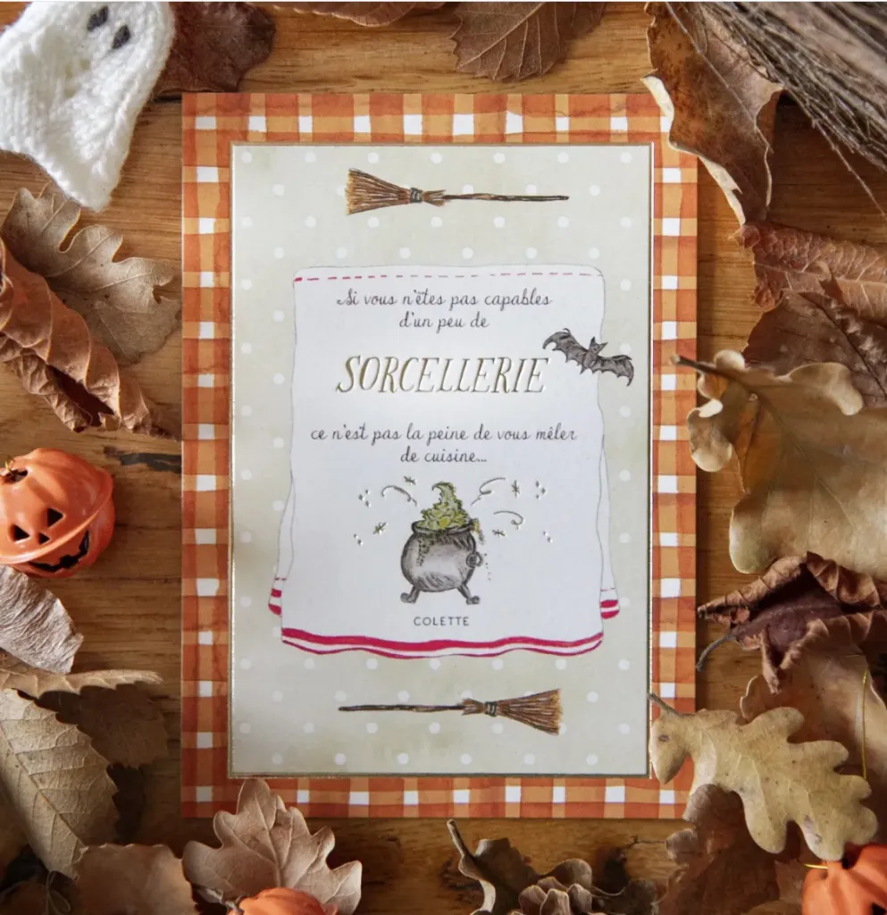 Kaart Citation Colette d'Halloween - Caro from Woodland