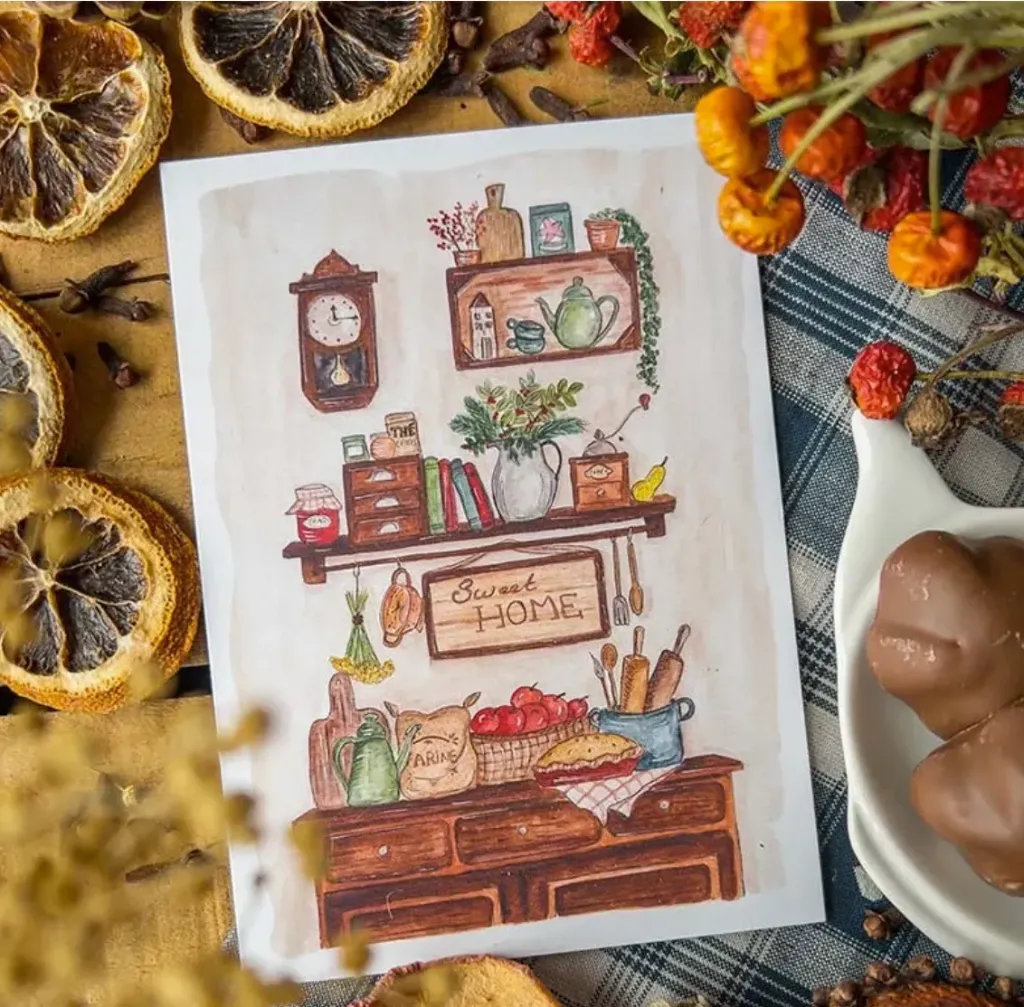 Carte Sweet Home - Caro from Woodland