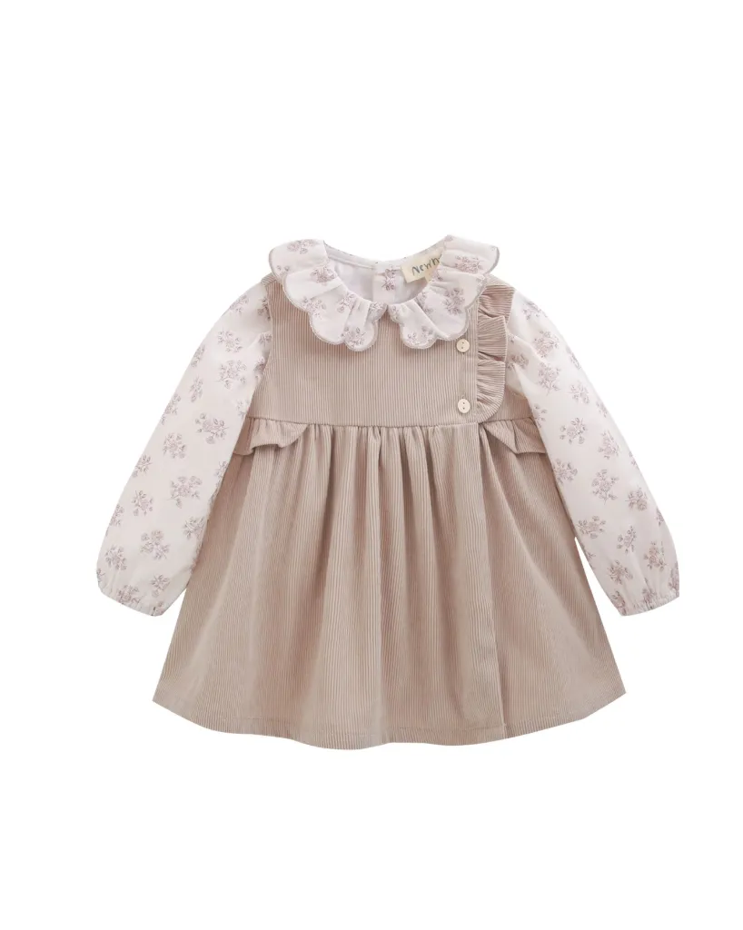 Robe avec empiècement froncé - Newness