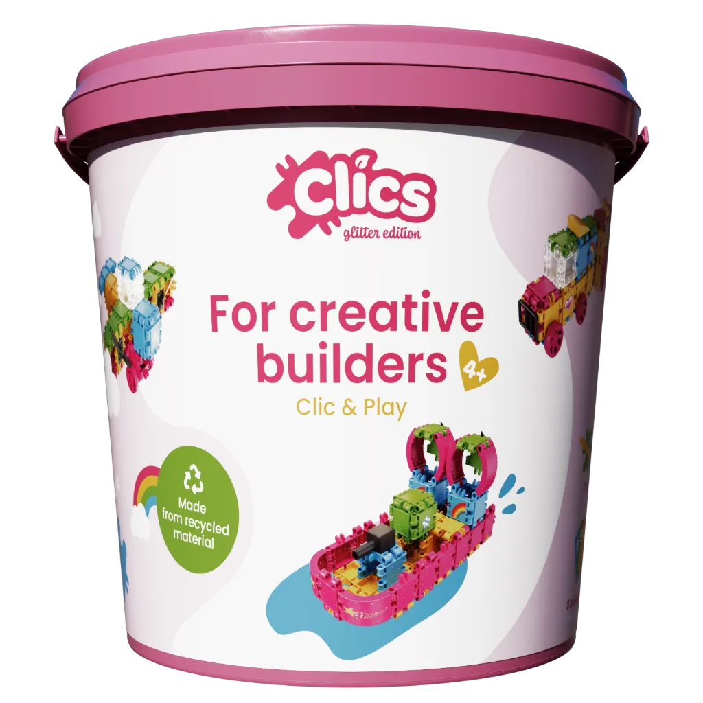 Blocs de construction 160 pièces - Clics Toys