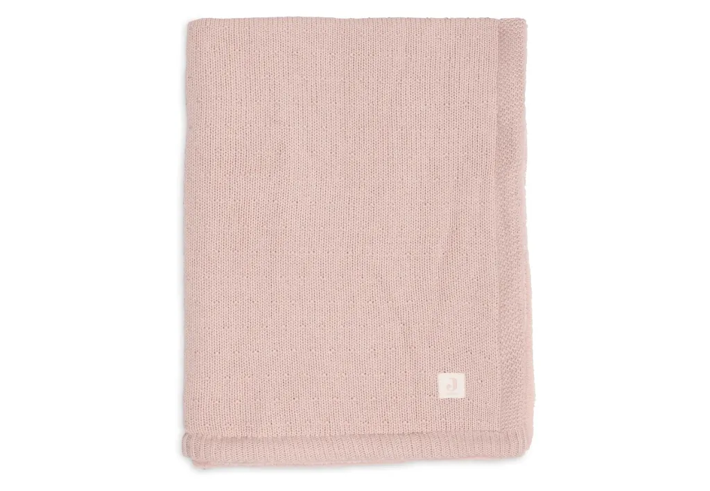 Couverture Sprinkle Knit Silk Rose Fluffy 75x100cm - Jollein