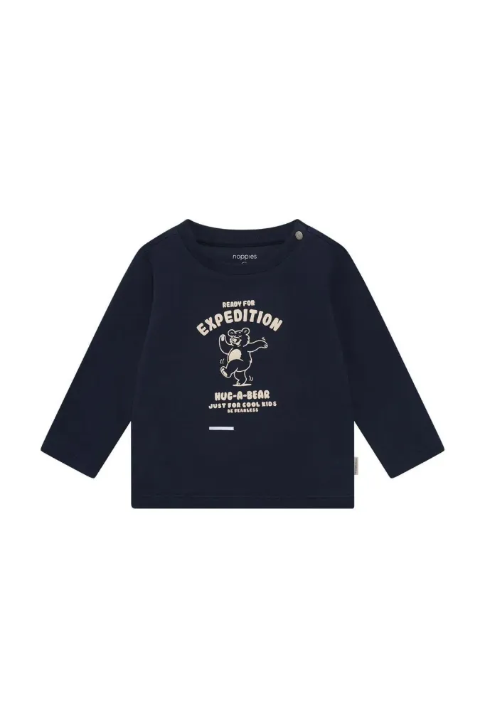 T-shirt ML Black Iris - Noppies (9 mois)