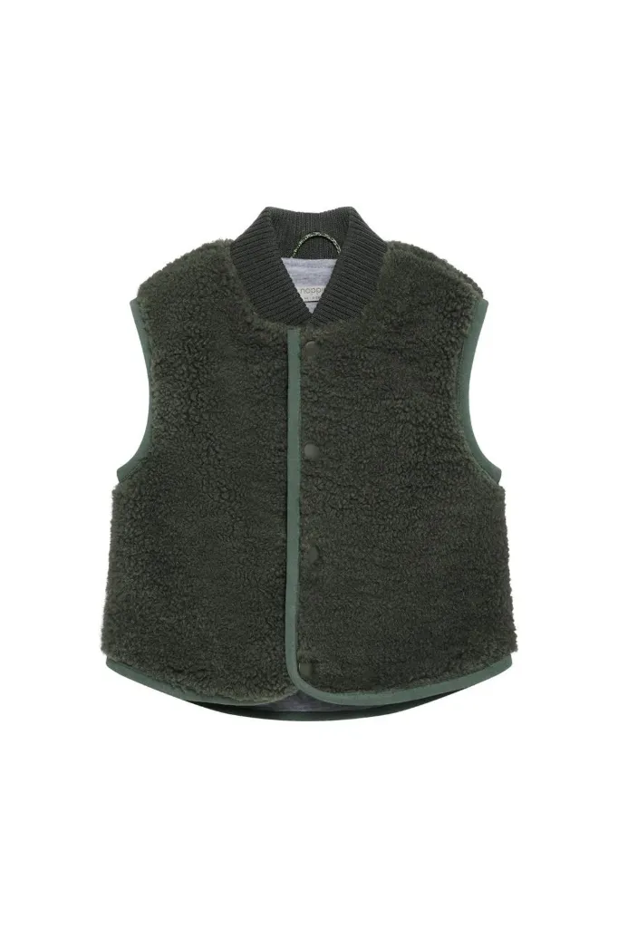 Mouwloos vest Balsam Green - Noppies (9 maanden)