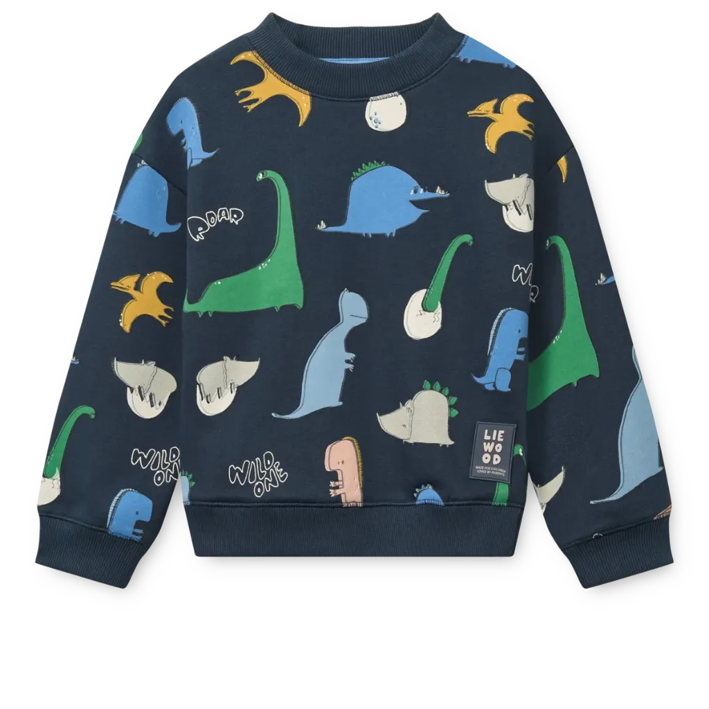 Sweatshirt Ridley Dino Roar Classic Navy - Liewood