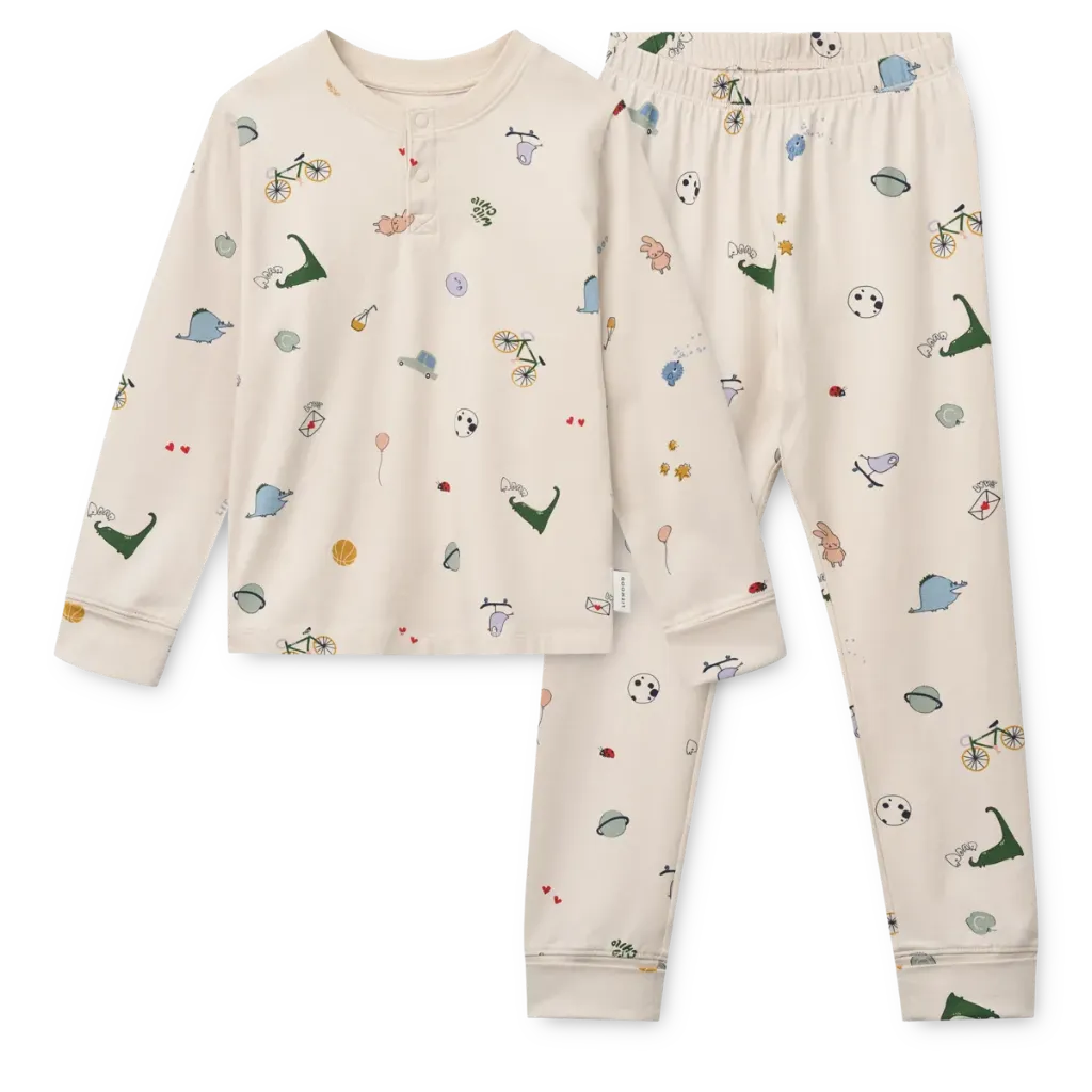 Pyjama Wilhelm Grow Tamtam Sandy - Liewood (7-8 ans)
