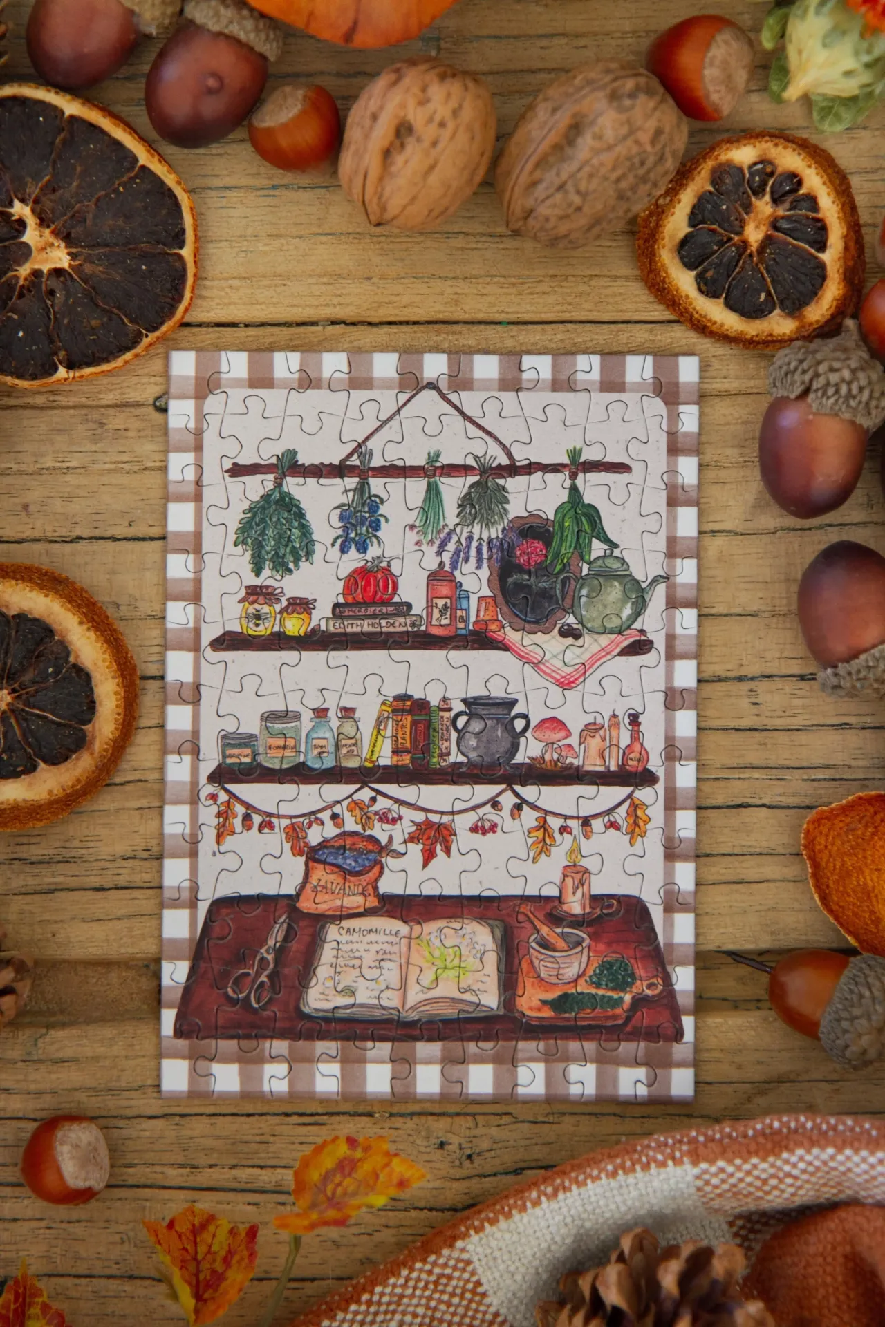 Minipuzzel Étagère d'Halloween - Caro from Woodland