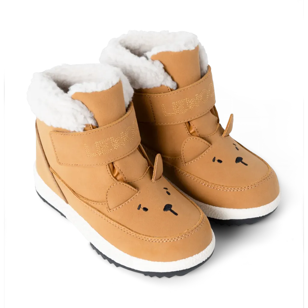 Bottines Alban Bear Pile Golden Caramel - Liewood (22)
