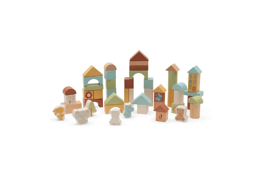 Houten Blokkenset Jollies - Jollein