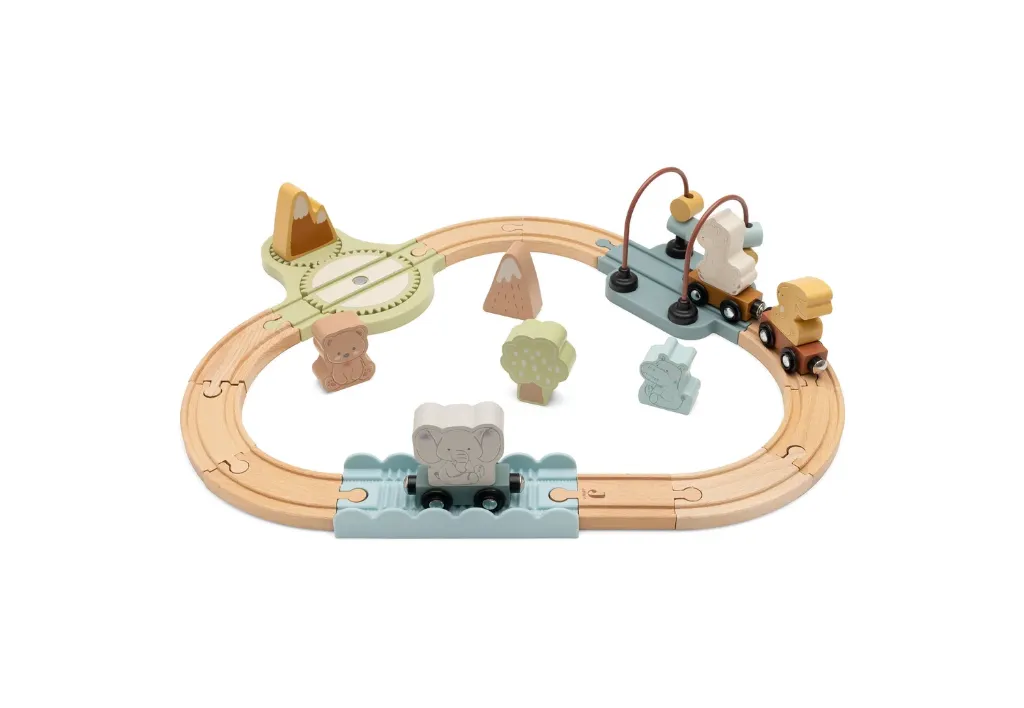 Set de Train en bois Jollies - Jollein