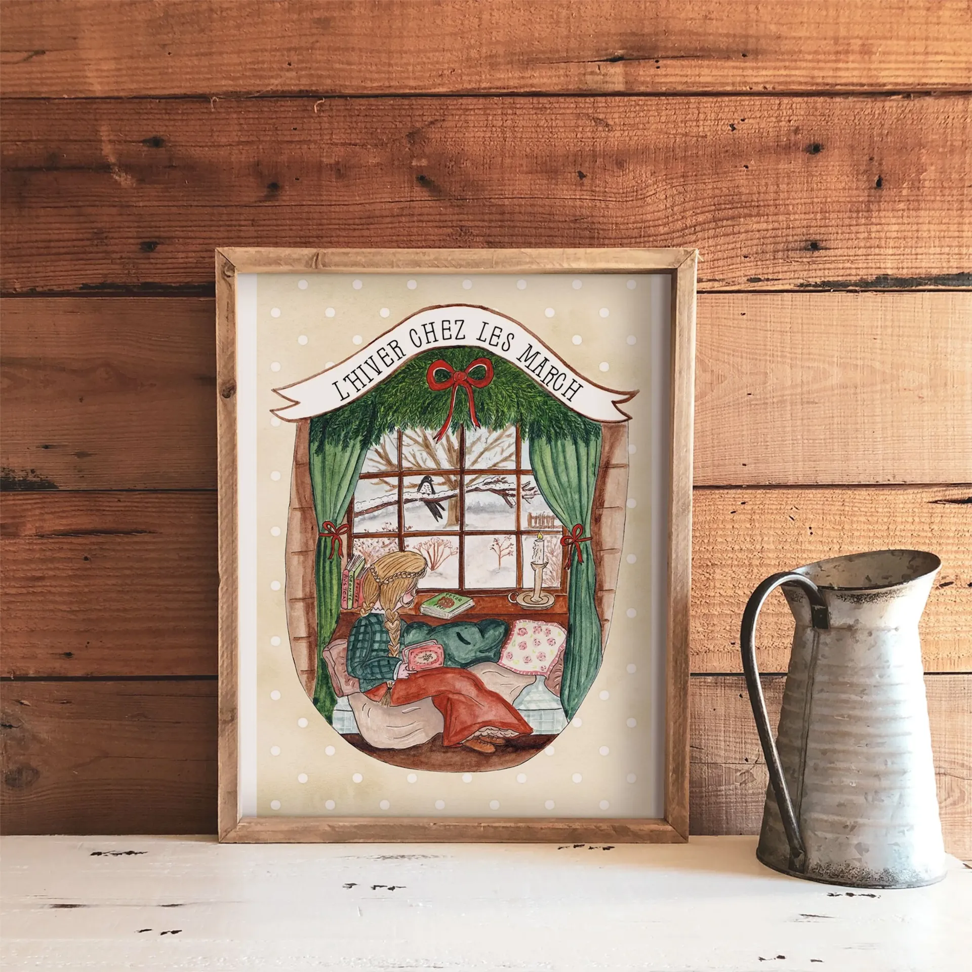 Affiche A4 Un Hiver chez les March - Caro from Woodland