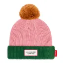 Beanie Color Block Rosy - Hello Hossy