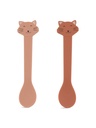 Set of 2 Silicone Spoons Mme Chat - Trixie