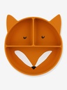 Assiette à compartiments et ventouse en silicone Mr Fox - Trixie