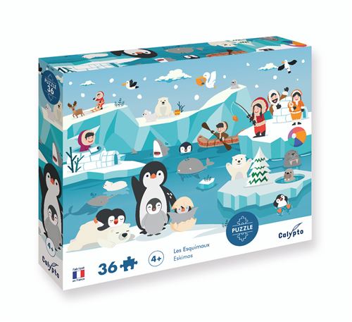 Puzzle Les Esquimaux 36 pièces - Calypto