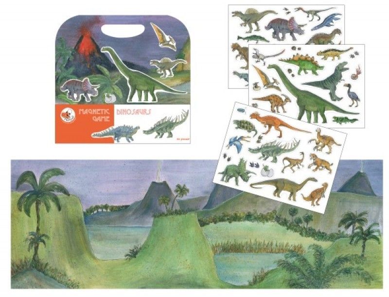 Jeu magnétique Dinosaures - Egmont Toys
