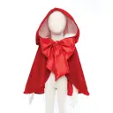 Cape de Petit Chaperon Rouge avec nœud - Great Pretenders