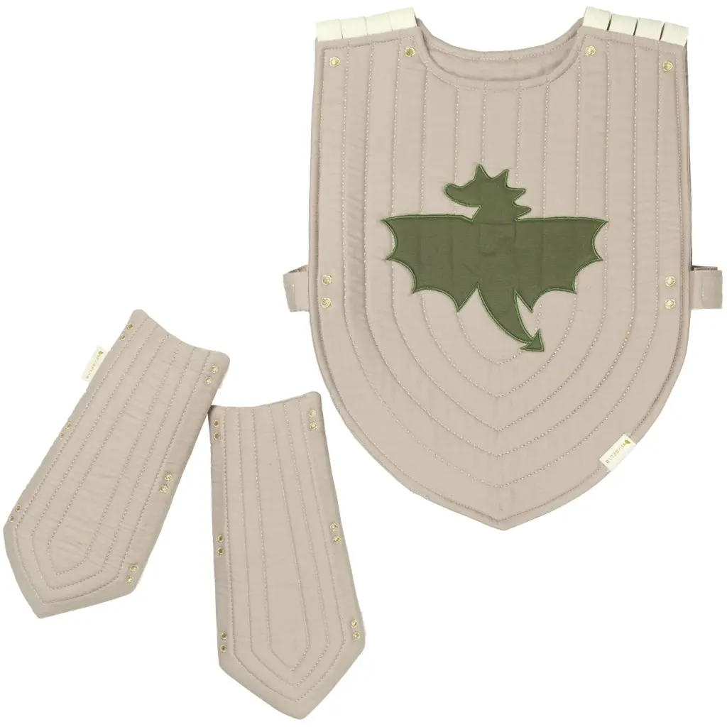 Set ridderwapenrusting beige - Fabelab