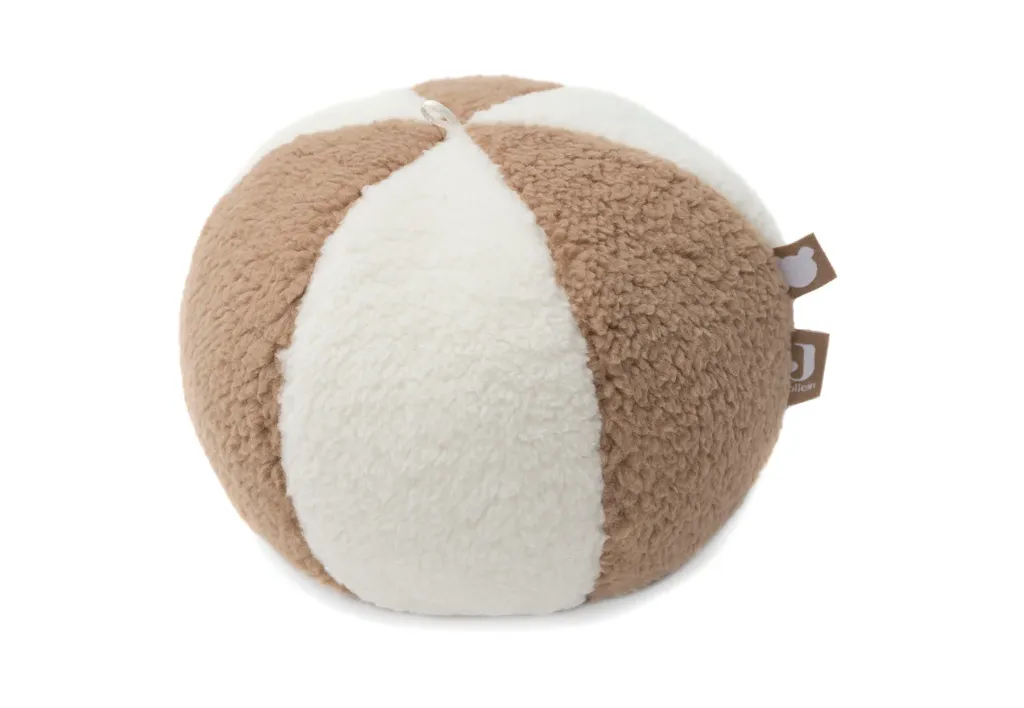 Sensory Play Ball Ivory Biscuit - Jollein