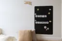 Tableau magnétique rectangle M