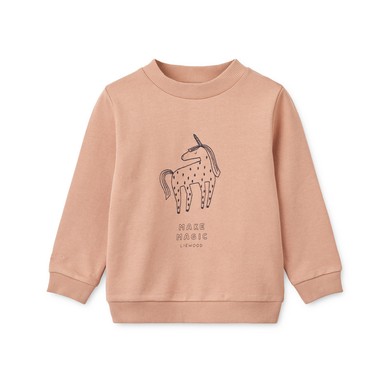 LIEWOOD Sweatshirt Thora Placement Unicorn/Pale Tuscany