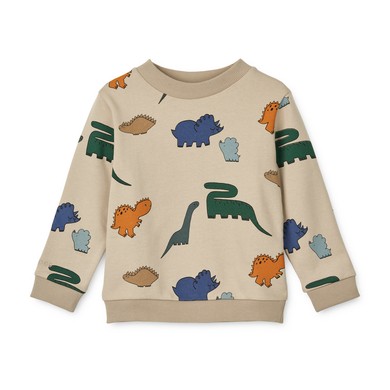 Sweater Thora Dinosaurs/Mist - LIEWOOD
