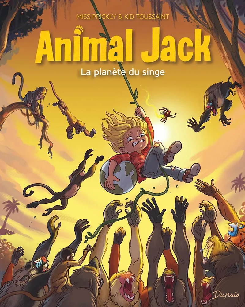 Boek Animal Jack Deel 3 La Planète Du Singe - Dupuis