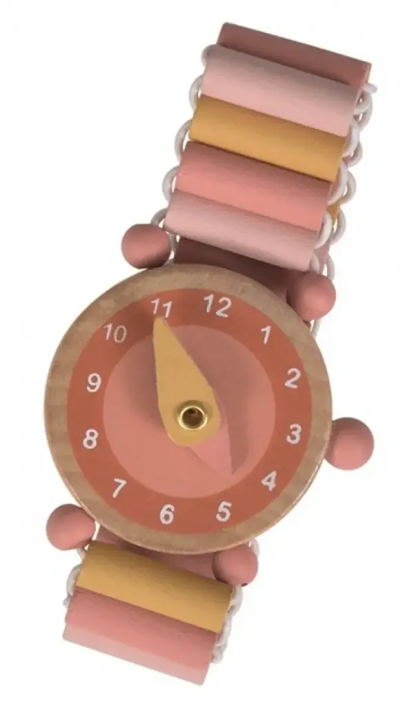 Houten horloge Emma Roze - Egmont Toys