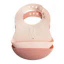 Duo de bavoirs en silicone avec gouttière Mrs. Rabbit - Trixie